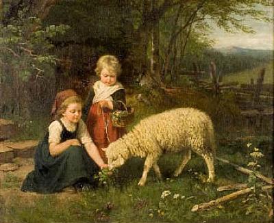 My pet lamb, Rudolf Epp